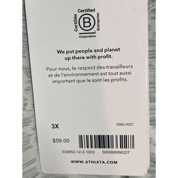 Athleta Printed Run With It 3.5" Shorts 3X Gray Pattern Lightweight Activewear - Picture 9 of 14